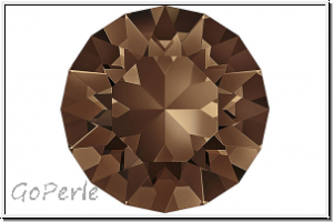 Chaton 1088 SWAROVSKI�, 8mm, 220 - smoked topaz, foiled, 6 Stk.